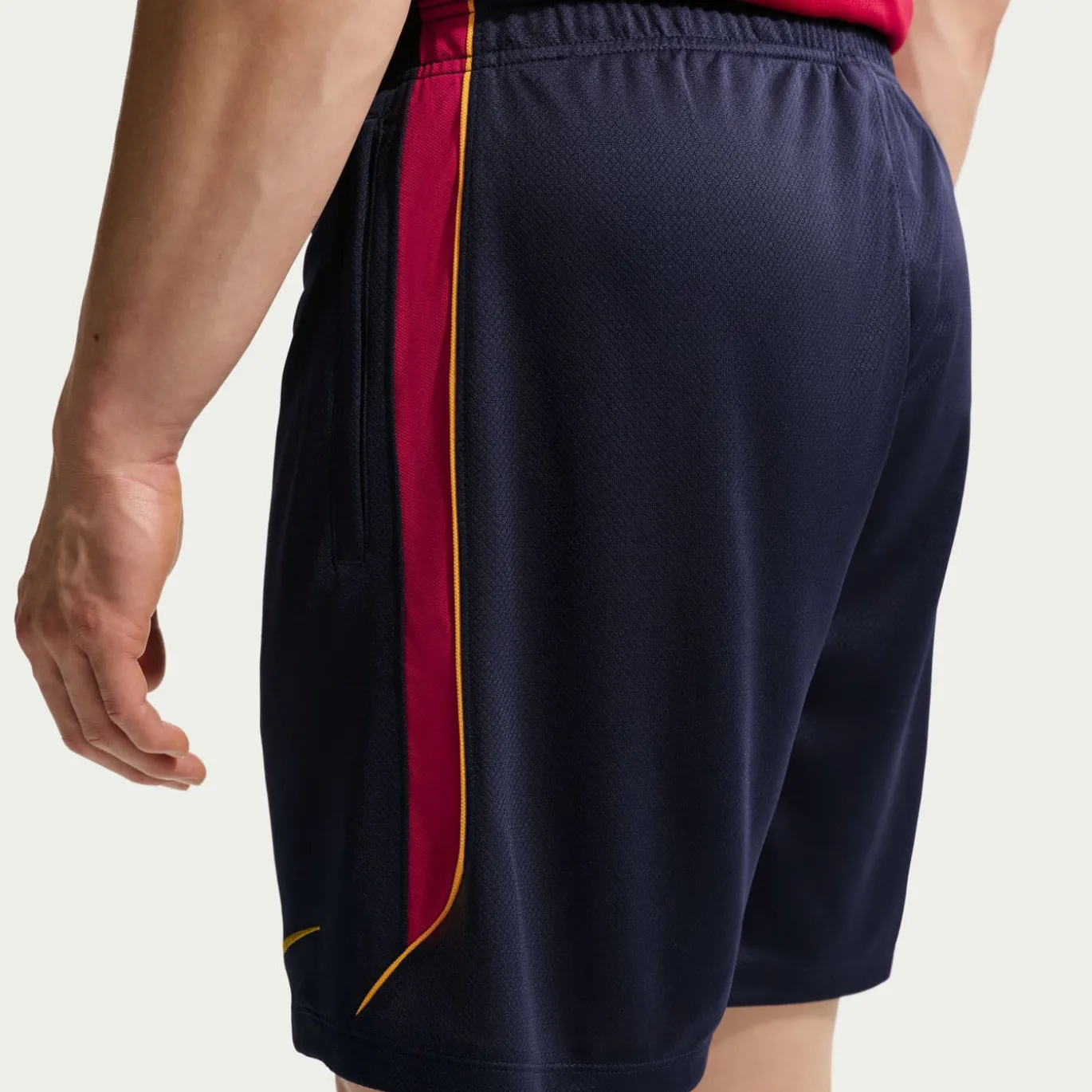 Nike FC Barcelona Strike Trainingsbroekje 2026-2027 Donkerblauw Rood Geel