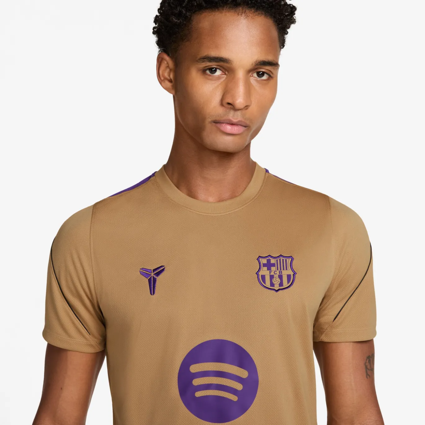 Nike FC Barcelona Strike Trainingsshirt 2026-2027 Goud Paars