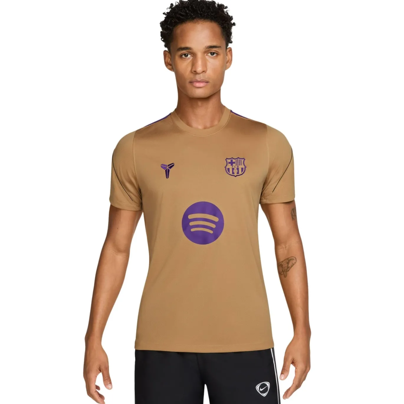 Nike FC Barcelona Strike Trainingsshirt 2026-2027 Goud Paars