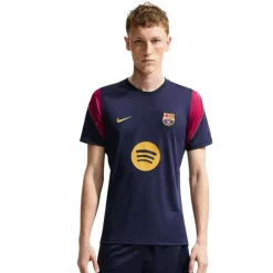 Nike FC Barcelona Strike Trainingsshirt 2026-2027 Donkerblauw Rood Geel