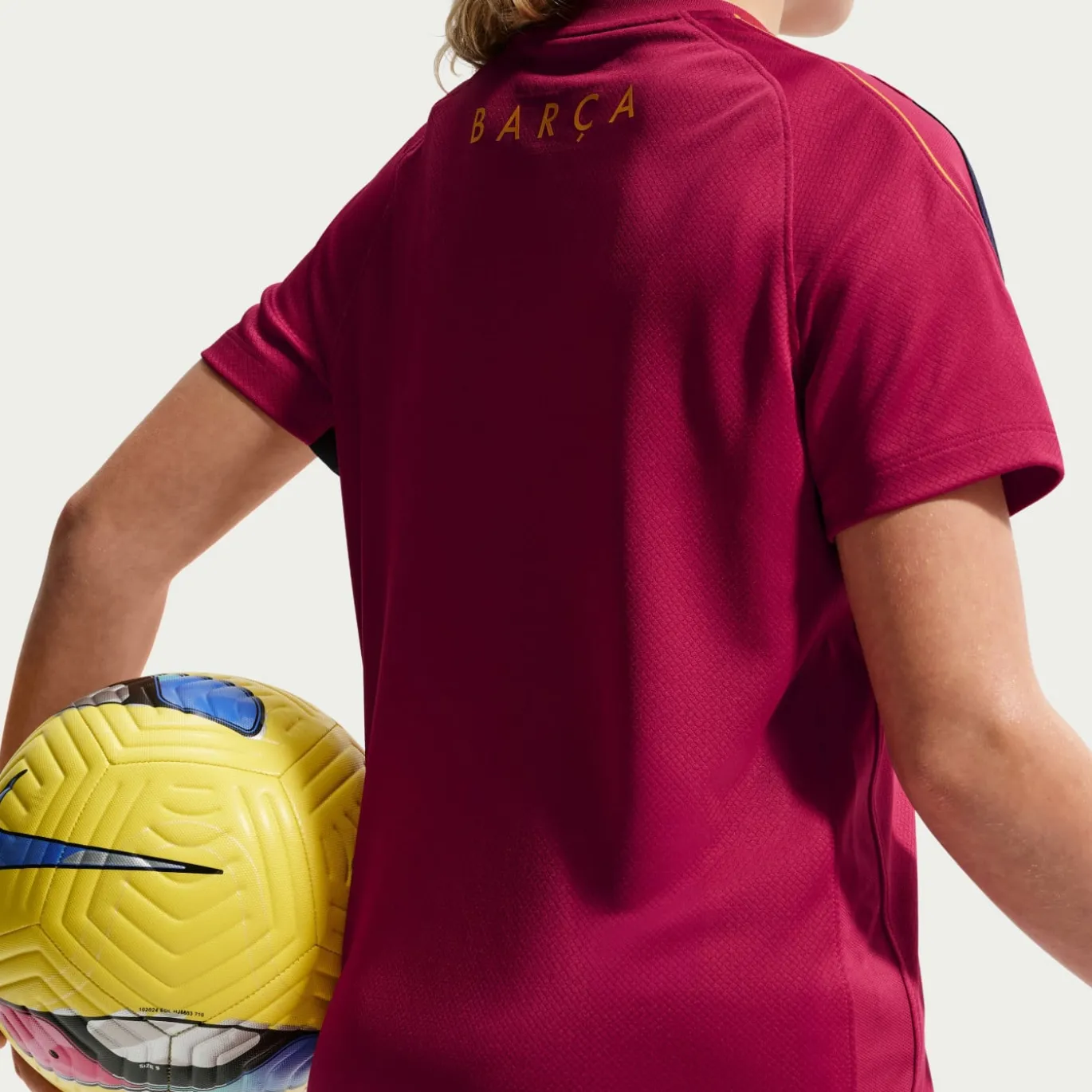 Nike FC Barcelona Strike Trainingsshirt 2026-2027 Kids Rood Donkerblauw Geel
