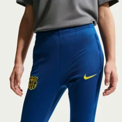 Nike FC Barcelona Strike Trainingspak 2025-2026 Kids Donkerblauw Felgeel
