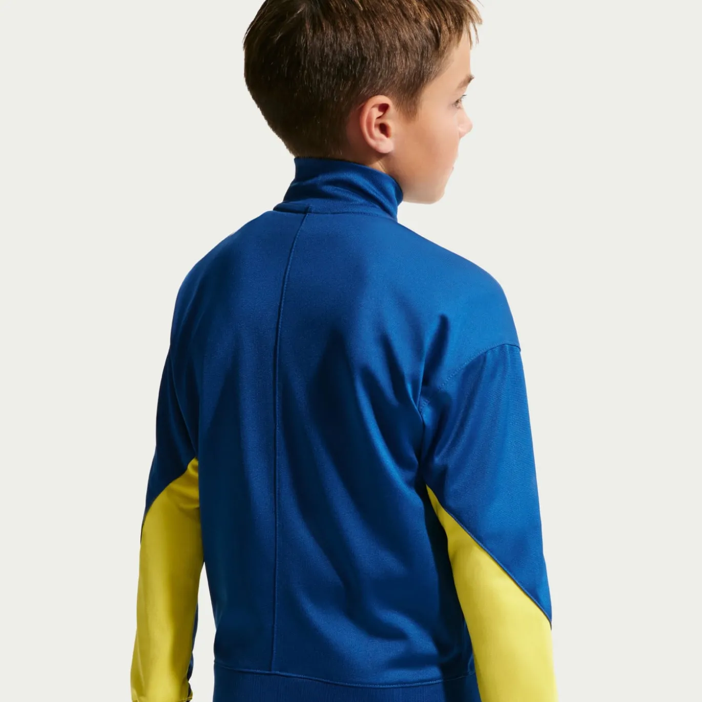Nike FC Barcelona Strike Trainingspak 2025-2026 Kids Donkerblauw Felgeel