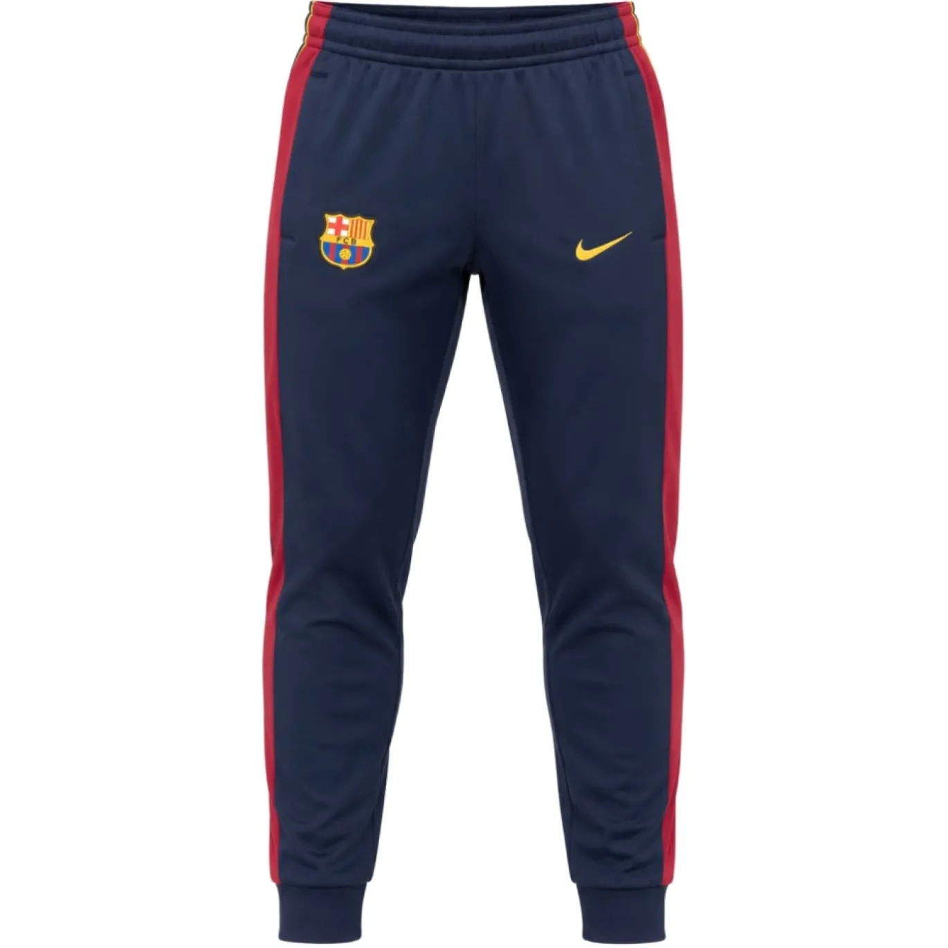 Nike FC Barcelona Strike Trainingspak Full-Zip 2026-2027 Kids Rood Donkerblauw Geel