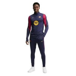 Nike FC Barcelona Strike Trainingspak 1/4-Zip 2026-2027 Donkerblauw Rood Geel