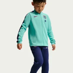 Nike FC Barcelona Strike Trainingspak 2026-2027 Kleuters Lichtgroen Donkerblauw Rood