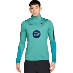 Nike FC Barcelona Strike Trainingspak 1/4-Zip 2026-2027 Licht Turquoise Donkerblauw