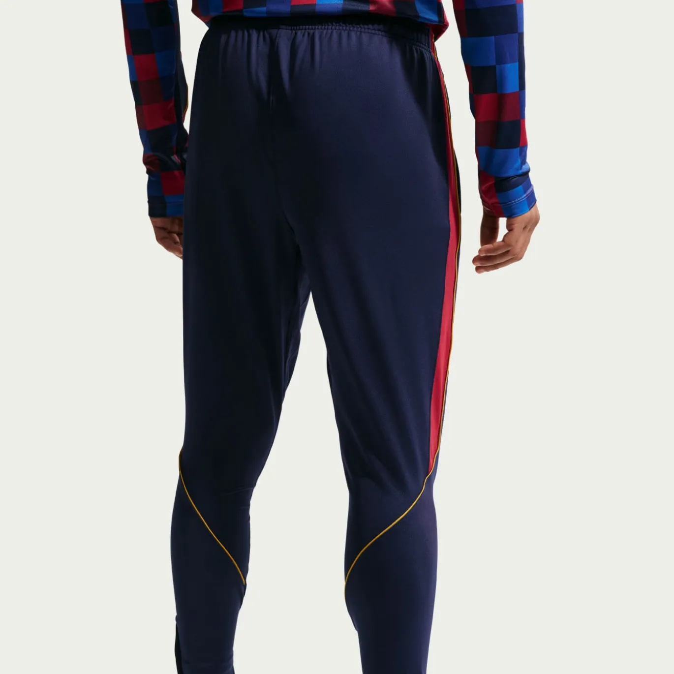 Nike FC Barcelona Strike Trainingspak 1/4-Zip 2026-2027 Rood Donkerblauw Geel
