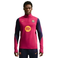 Nike FC Barcelona Strike Trainingspak 1/4-Zip 2026-2027 Rood Donkerblauw Geel