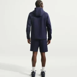 Nike FC Barcelona Tech Fleece Vest 2026-2027 Donkerblauw Zwart Geel Roze