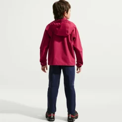 Nike FC Barcelona Tech Woven Trainingsbroek 2026-2027 Kids Donkerblauw Geel