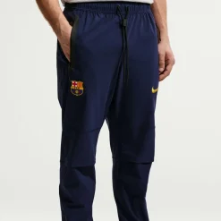 Nike FC Barcelona Tech Woven Trainingspak Hooded Full-Zip 2026-2027 Rood Donkerblauw Geel