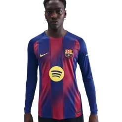 Nike FC Barcelona Thuisshirt Lange Mouwen 2025-2026
