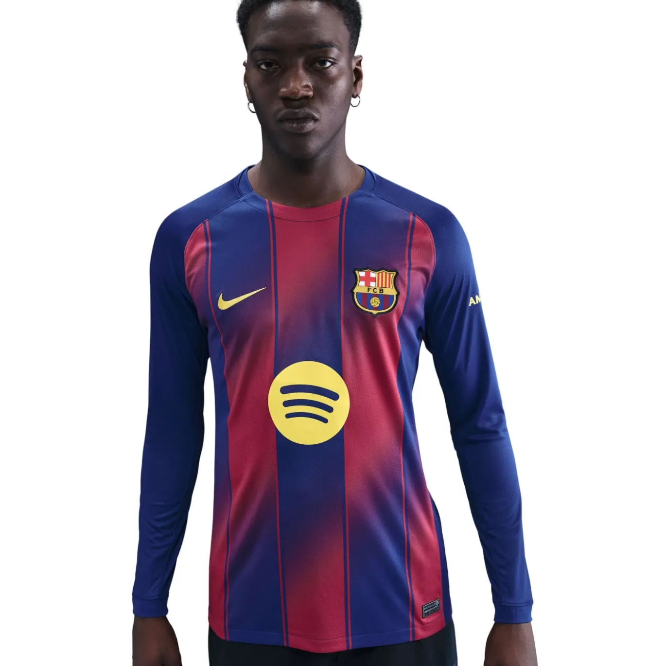 Nike FC Barcelona Thuisshirt Lange Mouwen 2025-2026