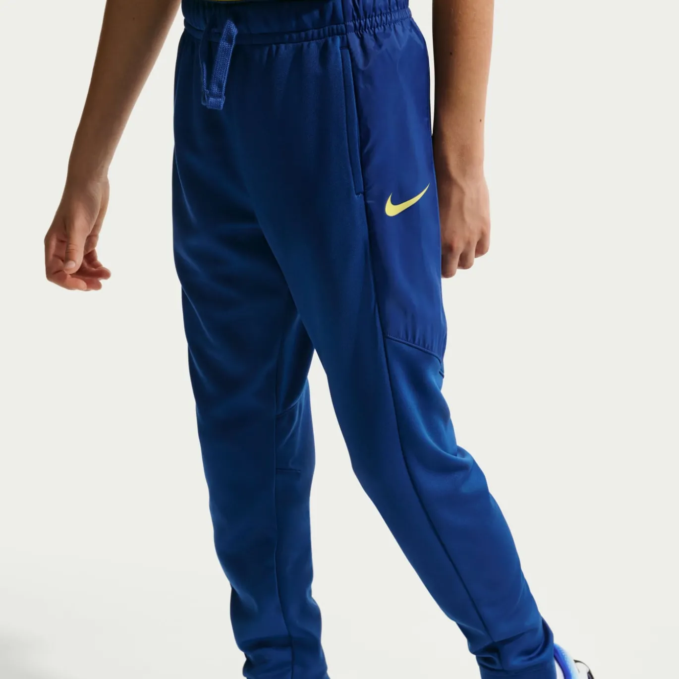Nike FC Barcelona Trainingspak 2025-2026 Kids Donkerblauw Geel Rood