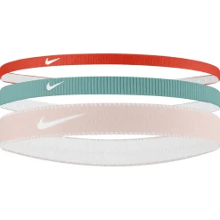 Nike Flex Classic Mixed Width Haarbanden 3-Pack Rood Groen Beige