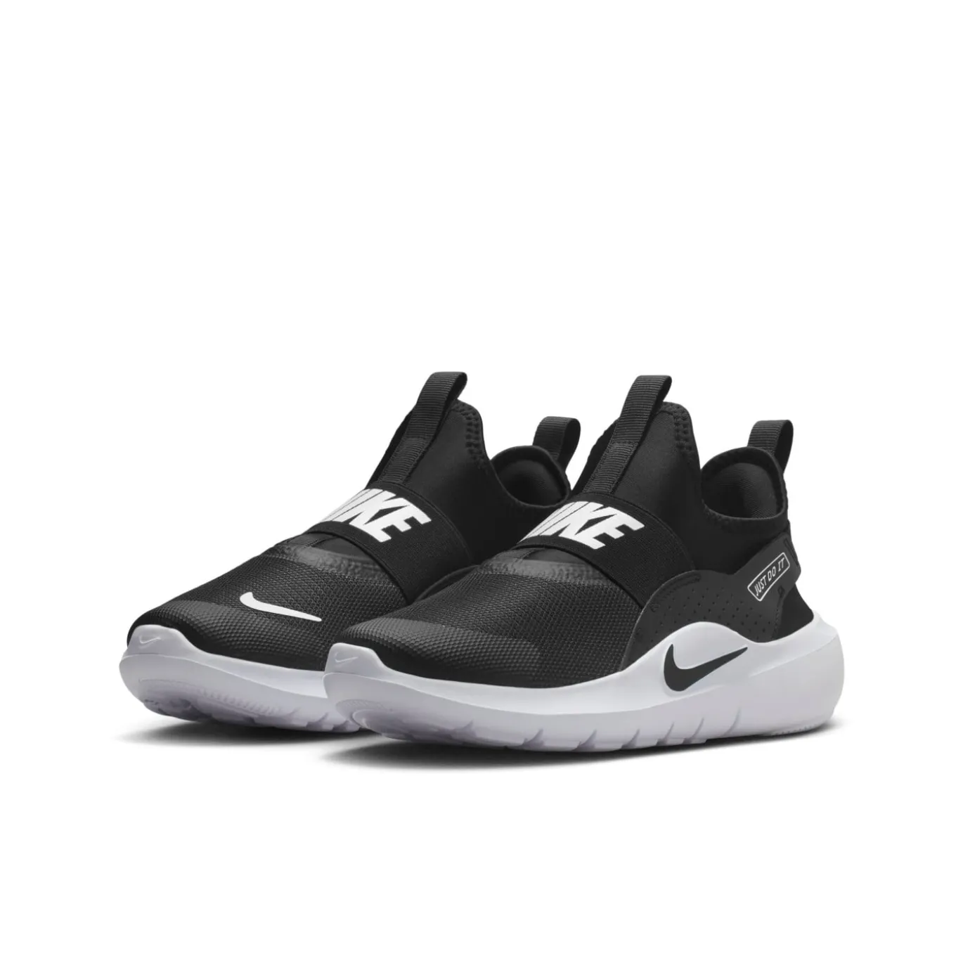 Nike Flex Runner 4 Hardloopschoenen Kids Zwart Wit