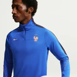 Nike Frankrijk Strike Trainingspak 1/4-Zip 2026-2028 Blauw Brons