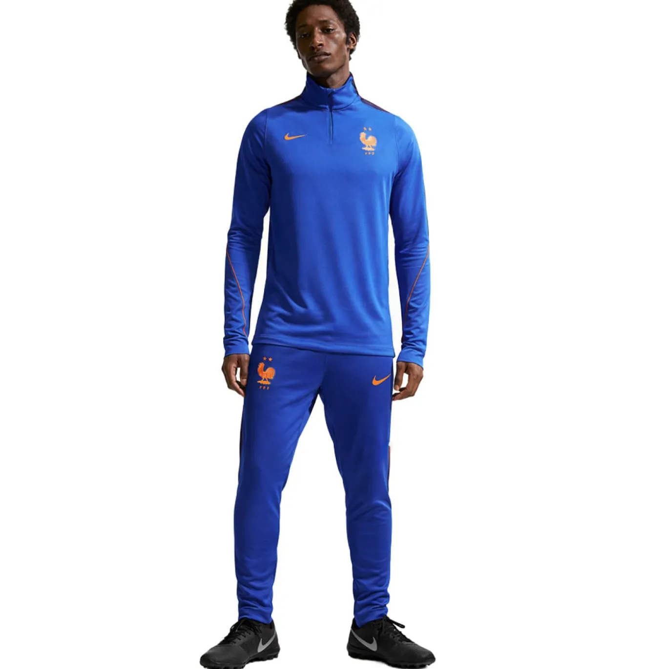 Nike Frankrijk Strike Trainingspak 1/4-Zip 2026-2028 Blauw Brons