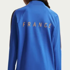 Nike Frankrijk Strike Trainingstrui 1/4-Zip 2026-2028 Kids Blauw Brons
