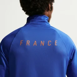 Nike Frankrijk Strike Trainingstrui 1/4-Zip 2026-2028 Blauw Brons