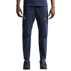 Nike Frankrijk Tech Woven Trainingsbroek 2026-2028 Donkerblauw Brons