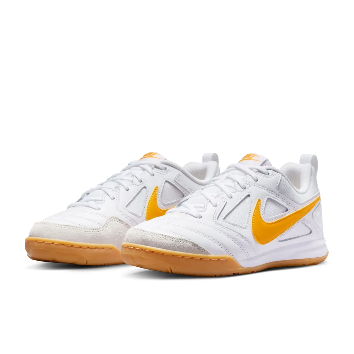 Nike Gato Zaalvoetbalschoenen (IN) Kids Wit Goud Bruin