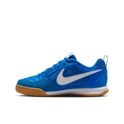 Nike Gato Zaalvoetbalschoenen (IN) Kids Blauw Wit Bruin
