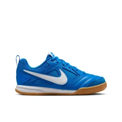 Nike Gato Zaalvoetbalschoenen (IN) Kids Blauw Wit Bruin