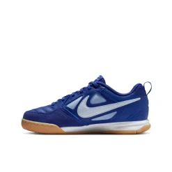 Nike Gato Zaalvoetbalschoenen (IN) Kids Donkerblauw Lichtblauw Wit