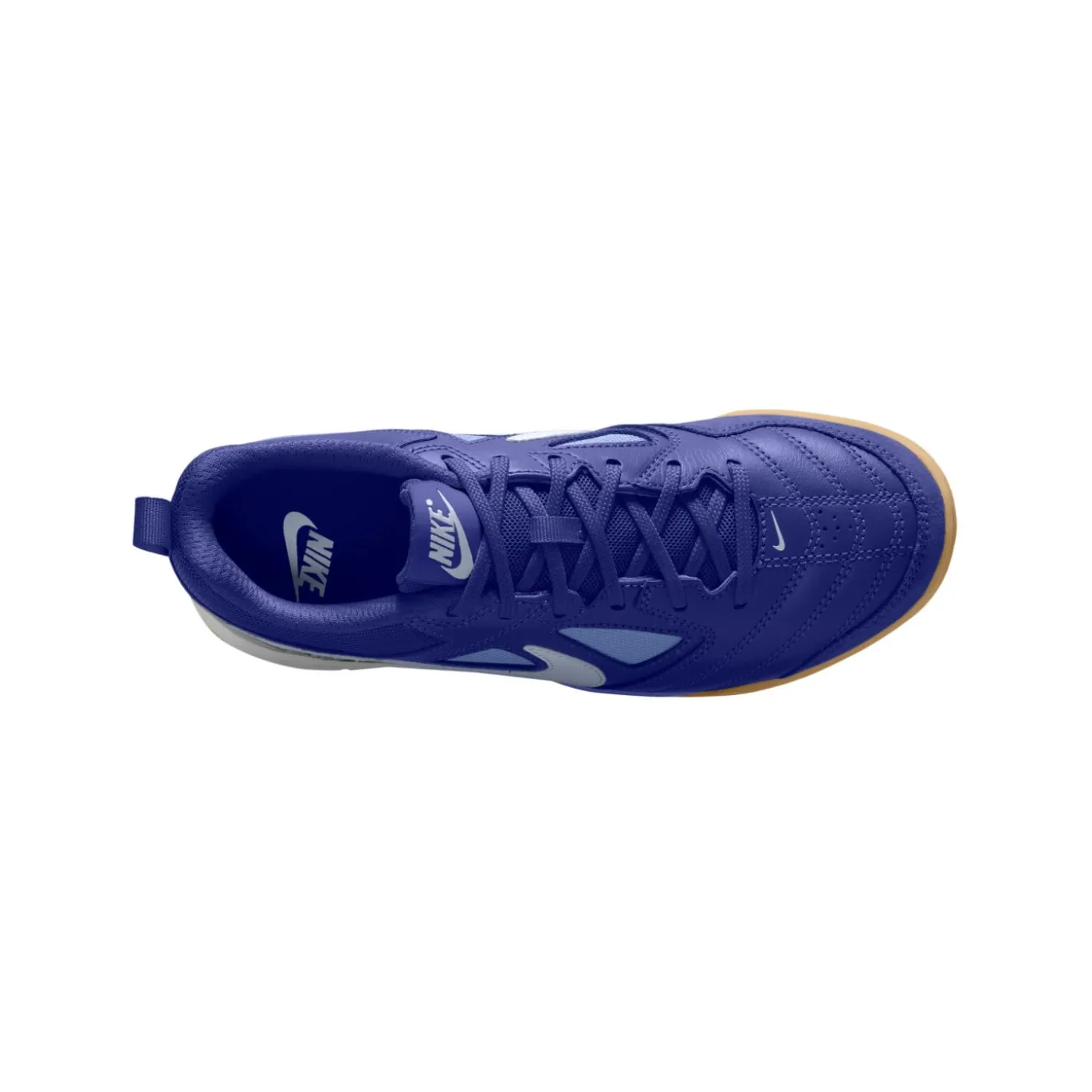 Nike Gato Zaalvoetbalschoenen (IN) Kids Donkerblauw Lichtblauw Wit