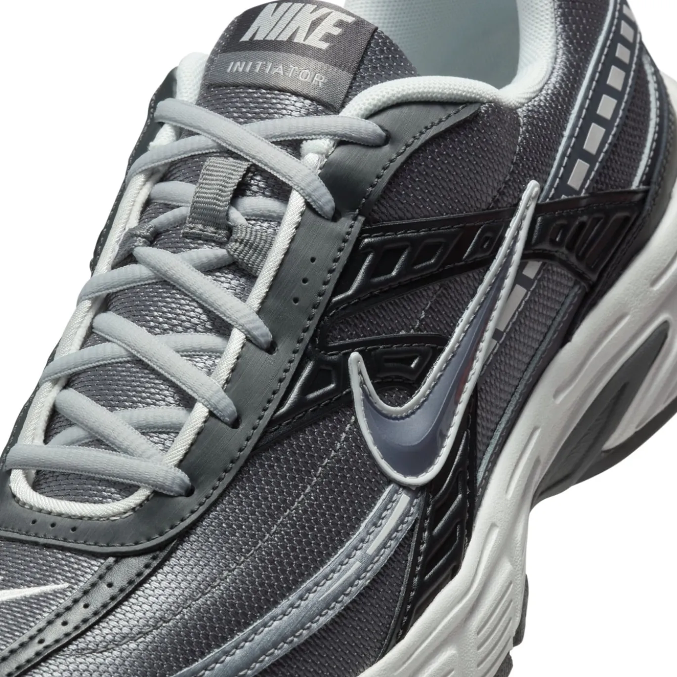 Nike Initiator Sneakers Donkergrijs Grijs Wit