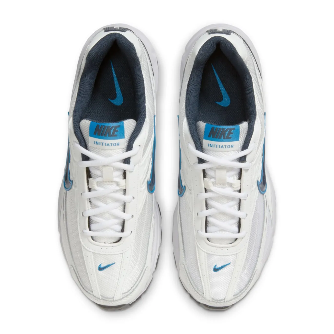 Nike Initiator Sneakers Wit Donkerblauw Lichtblauw