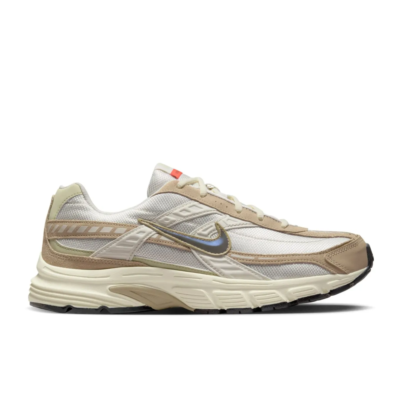 Nike Initiator Sneakers Wit Lichtbruin Beige