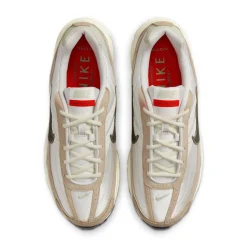 Nike Initiator Sneakers Wit Lichtbruin Beige