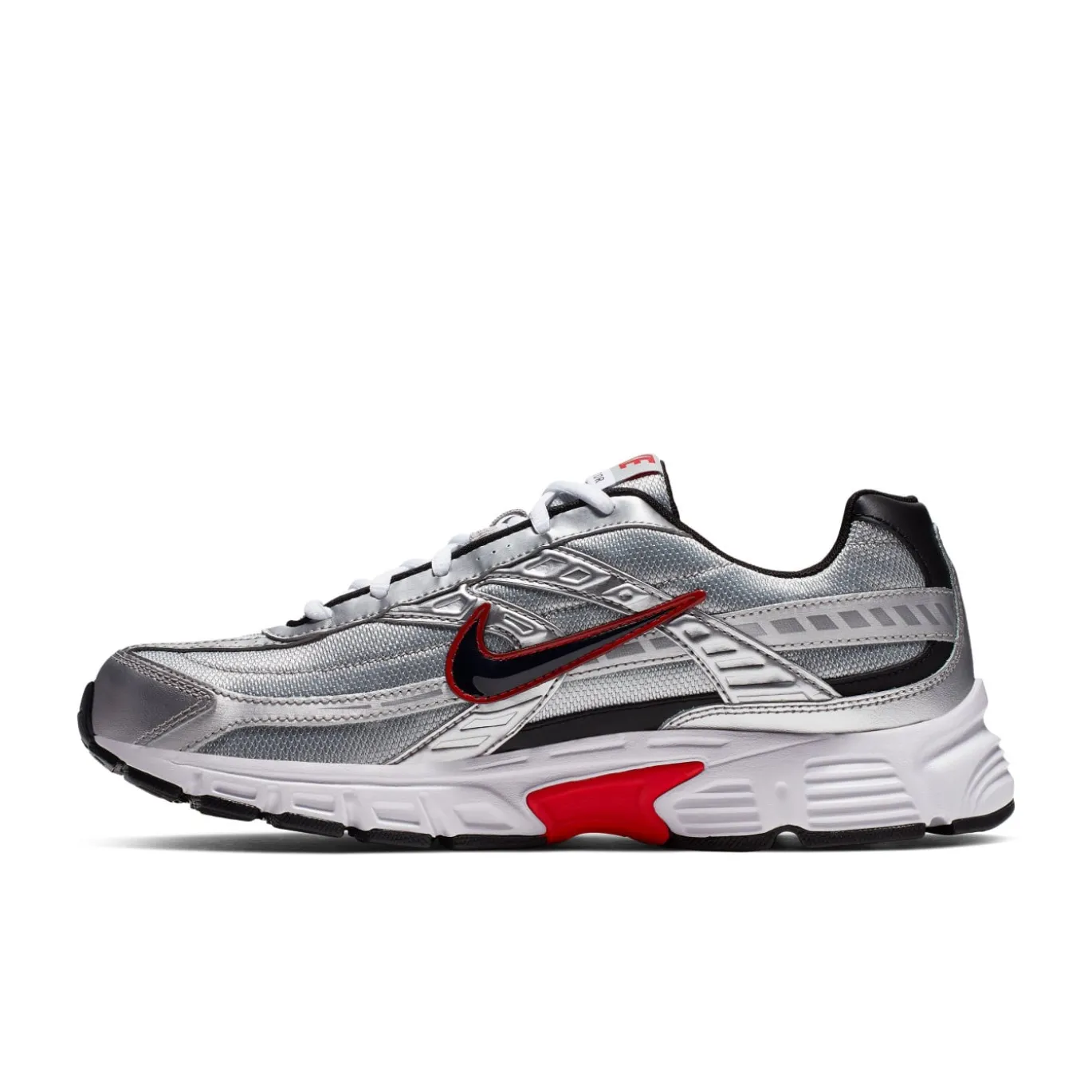 Nike Initiator Sneakers Zilver Zwart Rood