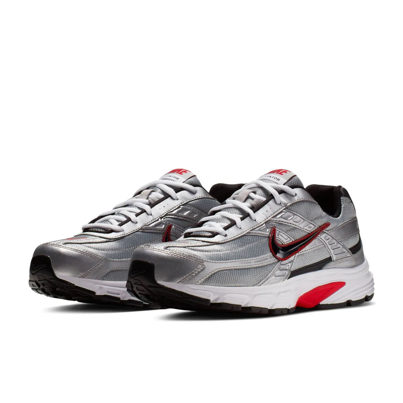 Nike Initiator Sneakers Zilver Zwart Rood
