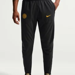 Nike Inter Milan City Side Trainingsbroek 2026-2027 Zwart Goudgeel