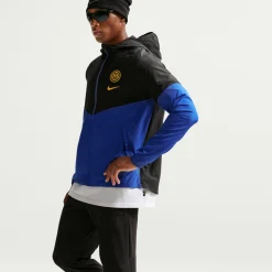 Nike Inter Milan City Side Trainingspak 2026-2027 Zwart Donkerblauw Goudgeel