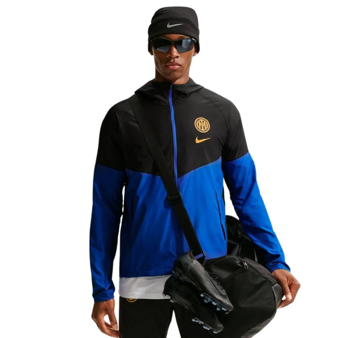 Nike Inter Milan City Side Trainingspak 2026-2027 Zwart Donkerblauw Goudgeel