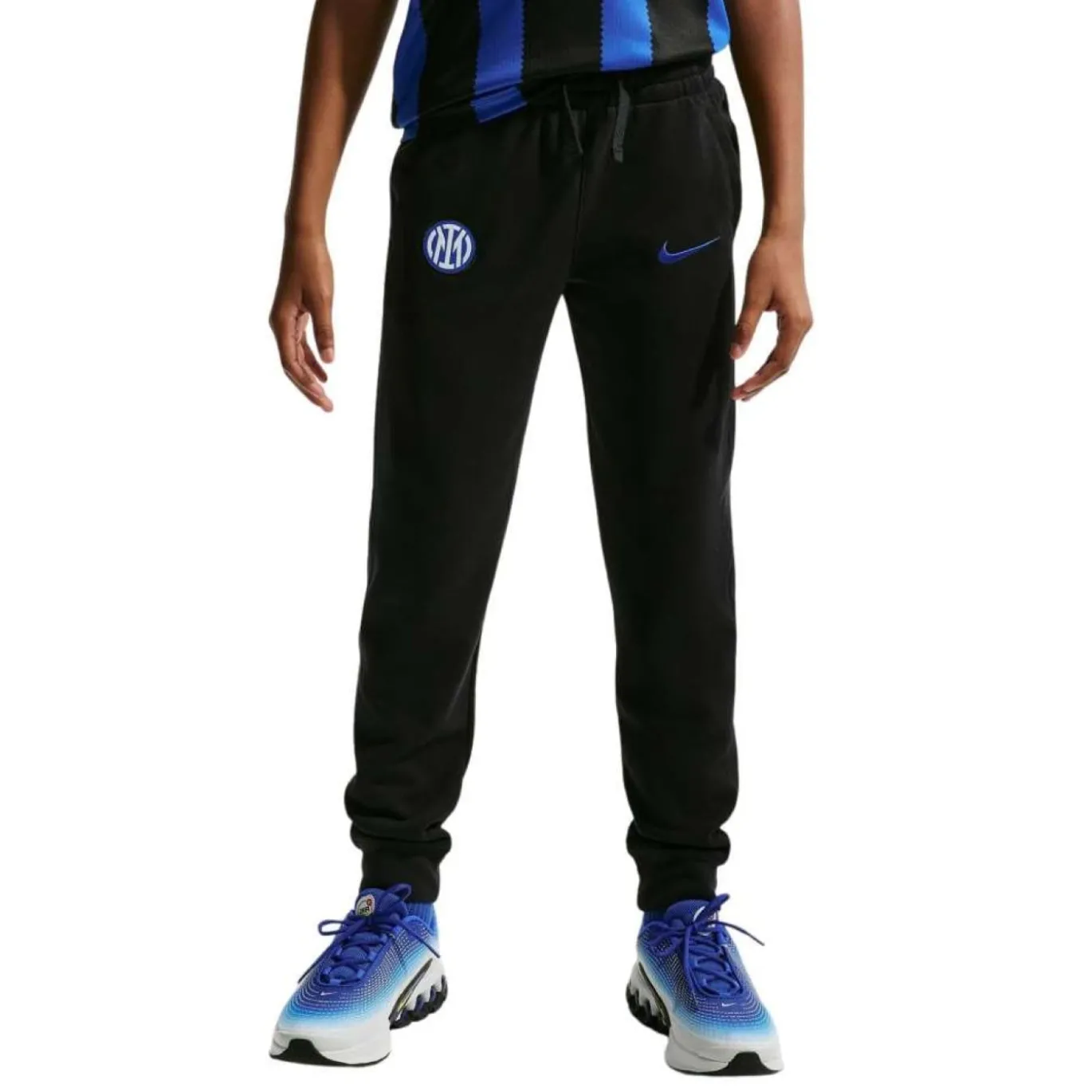 Nike Inter Milan Club Sportswear Joggingbroek 2026-2027 Kids Zwart Donkerblauw