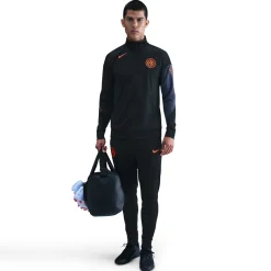 Nike Inter Milan Strike Trainingspak Full-Zip 2025-2026 Zwart Donkerblauw Oranje