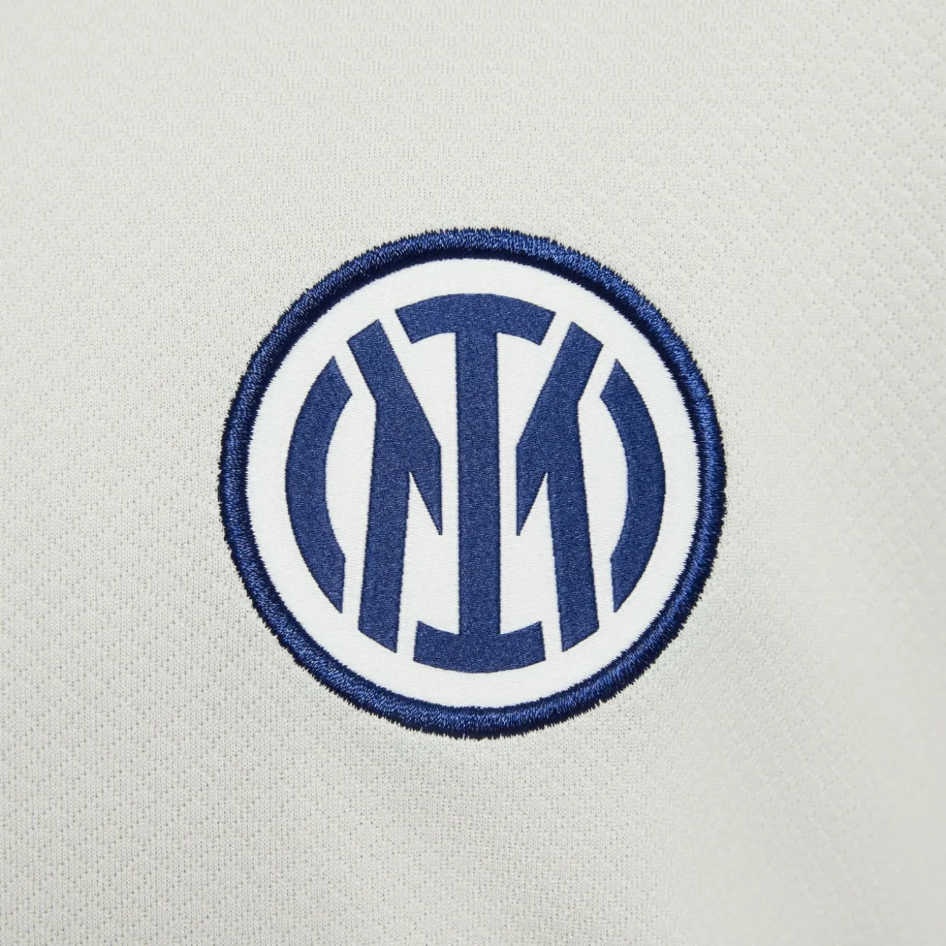 Nike Inter Milan Strike Trainingsshirt 2025-2026 Kids Lichtgrijs Donkerblauw Wit