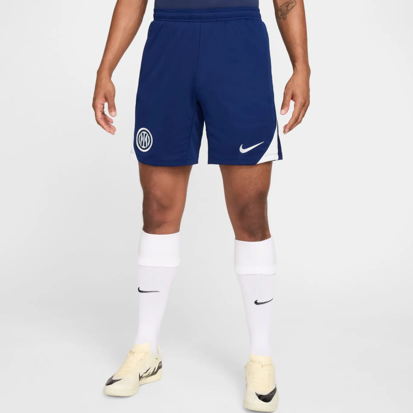Nike Inter Milan Strike Trainingsbroekje 2025-2026 Donkerblauw Wit