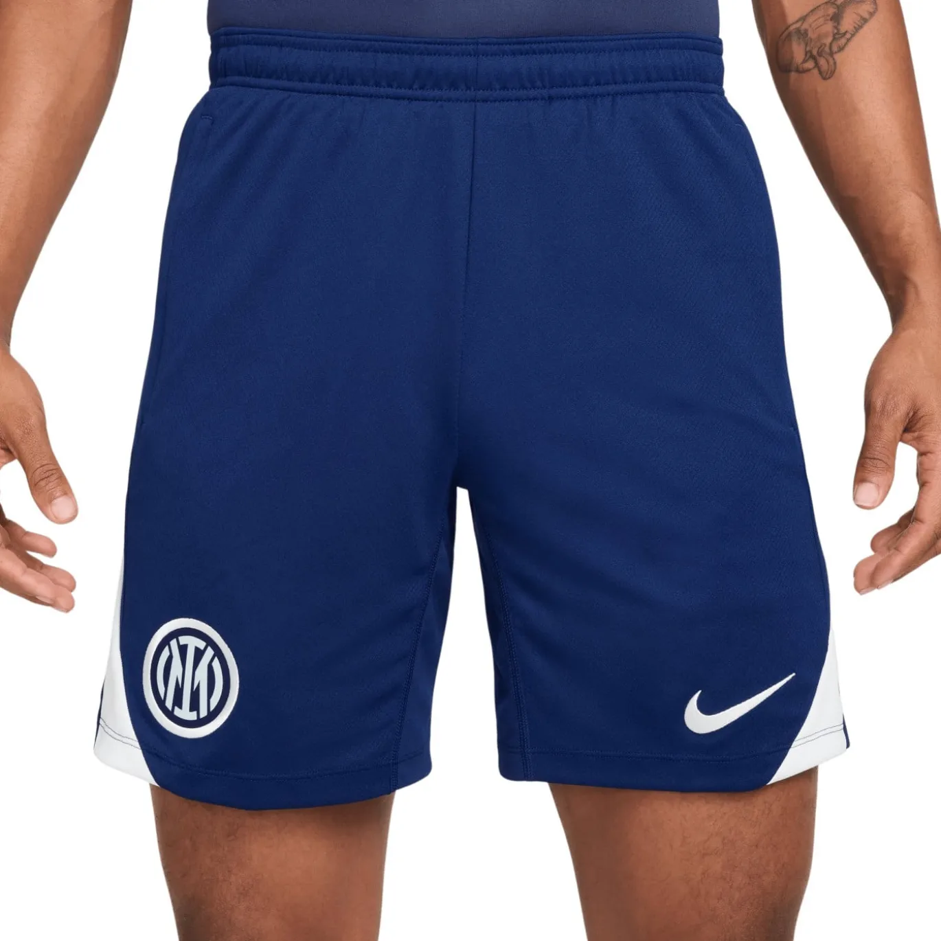 Nike Inter Milan Strike Trainingsbroekje 2025-2026 Donkerblauw Wit