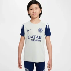 Nike Inter Milan Strike Trainingsset 2025-2026 Kids Lichtgrijs Donkerblauw Wit