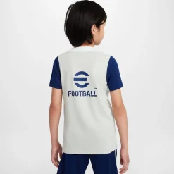 Nike Inter Milan Strike Trainingsset 2025-2026 Kids Lichtgrijs Donkerblauw Wit
