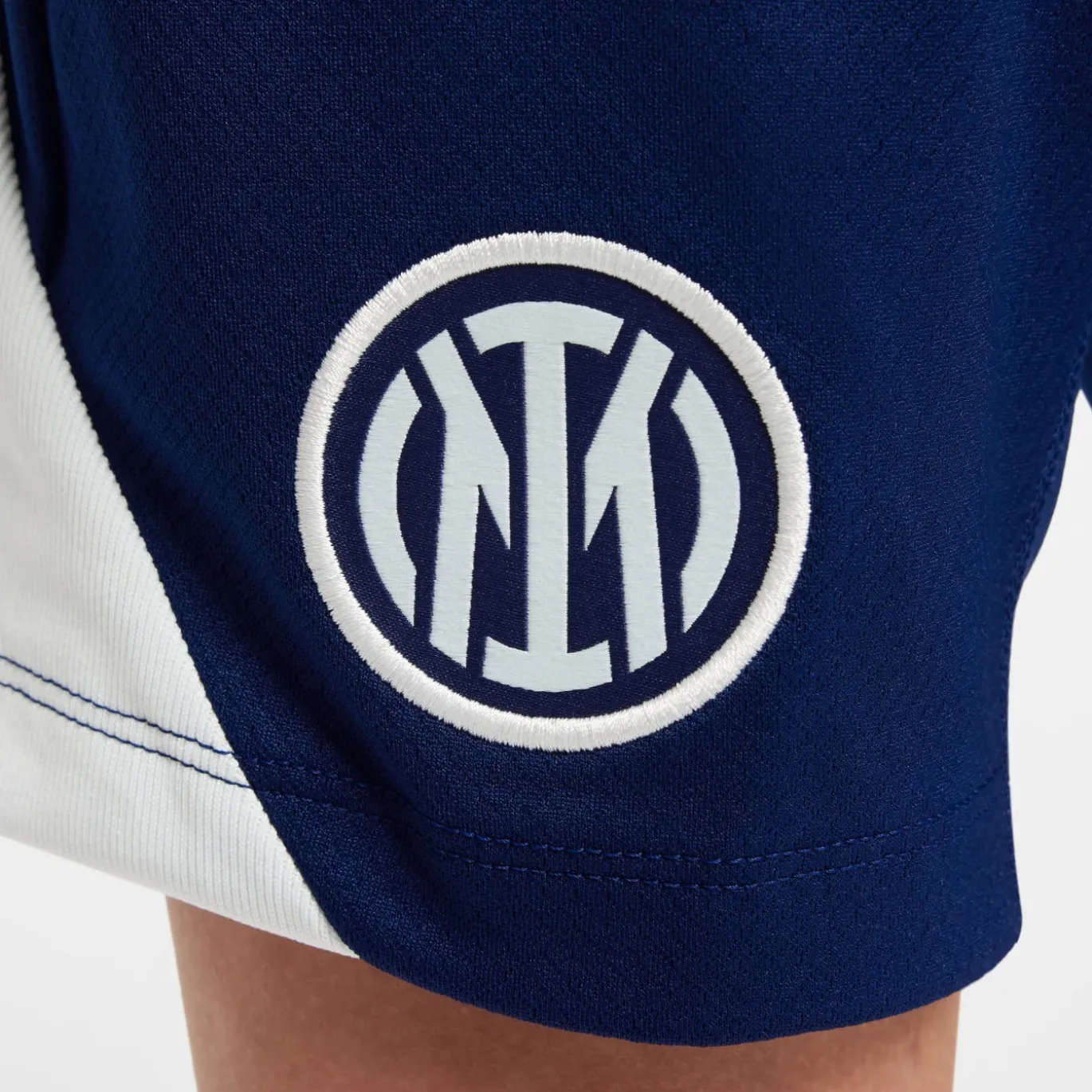 Nike Inter Milan Strike Trainingsbroekje 2025-2026 Kids Donkerblauw Wit