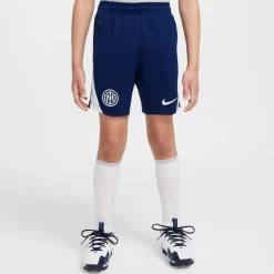 Nike Inter Milan Strike Trainingsbroekje 2025-2026 Kids Donkerblauw Wit