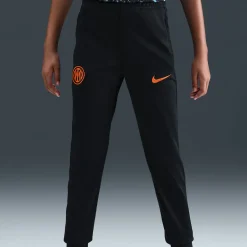Nike Inter Milan Strike Trainingspak Full-Zip 2025-2026 Kids Zwart Donkerblauw Oranje